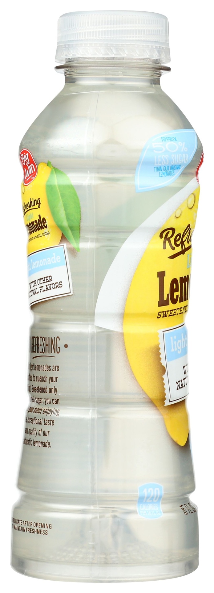 slide 2 of 5, Big Win Light Lemonade, 16 fl oz
