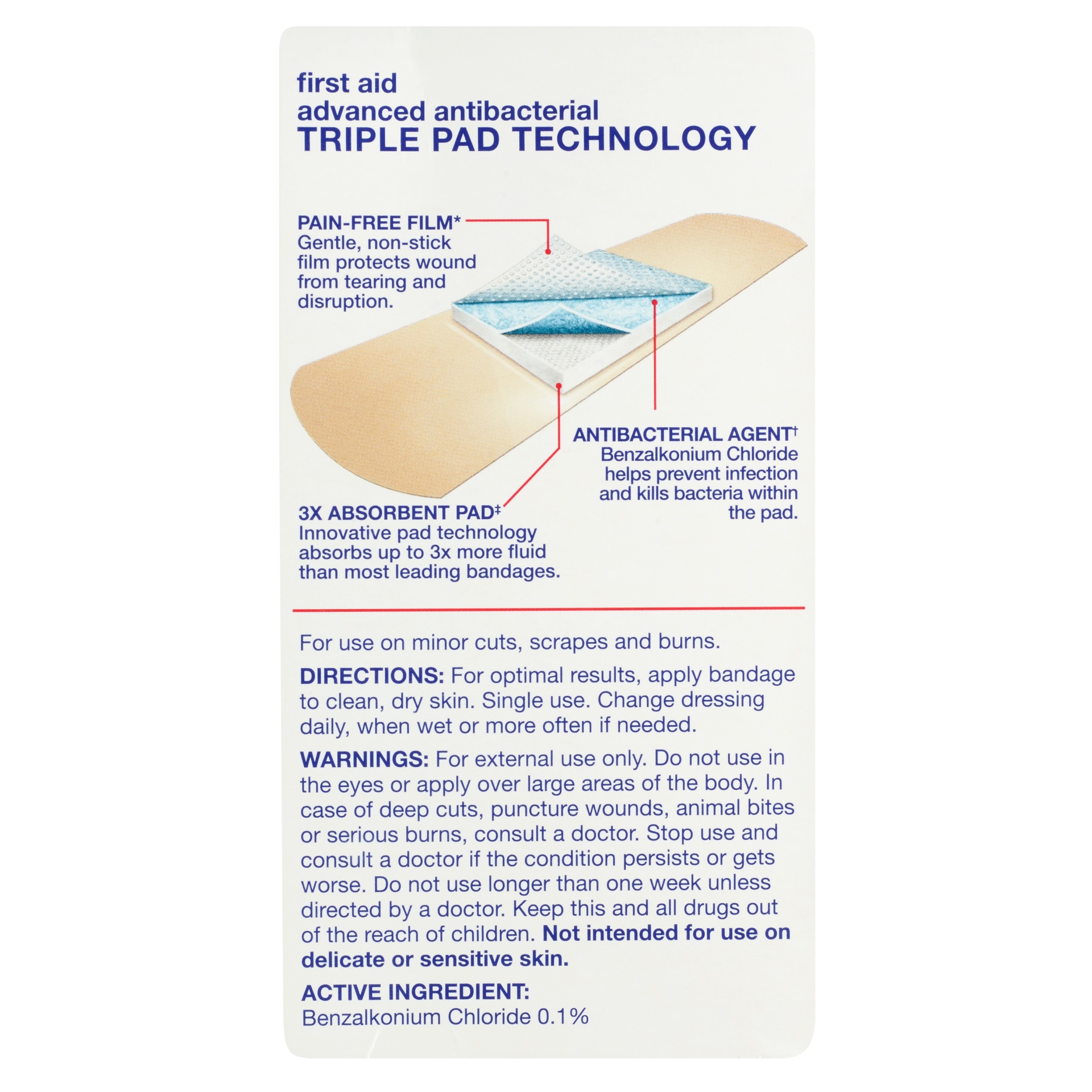 slide 2 of 2, Rite Aid Advanced Antibacterial Strong Strips, Adhesive Bandages XL, 10 ct