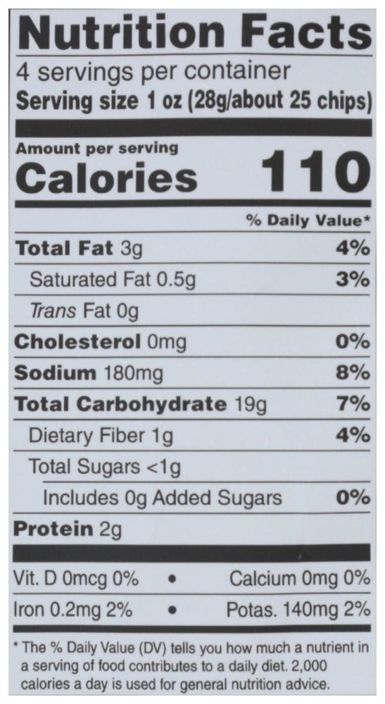 slide 3 of 4, Big Win Popped Potato Chips, Sea Salt, 4 oz