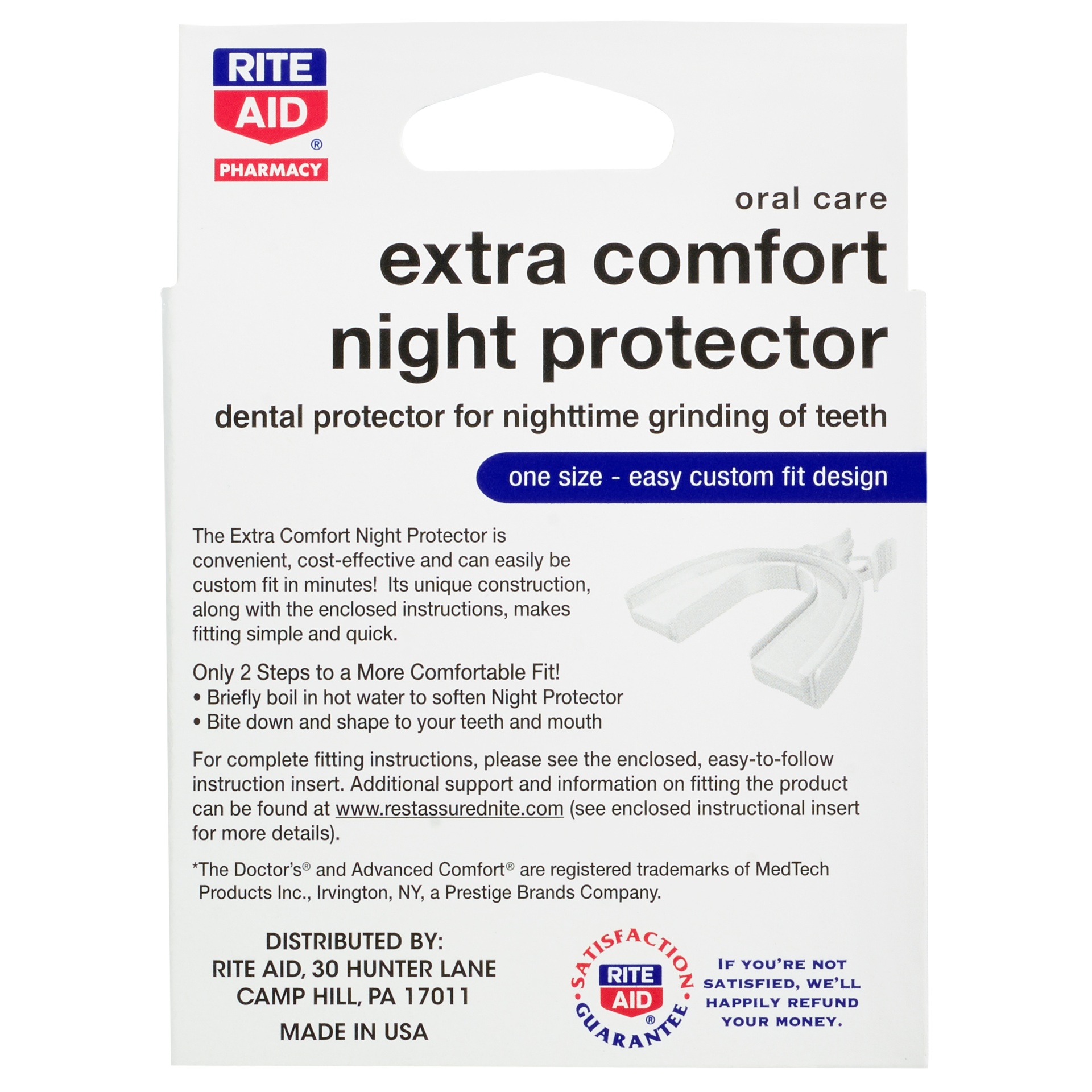 slide 2 of 5, Rite Aid Oral Care Extra Comfort Night Protector, 2 ct