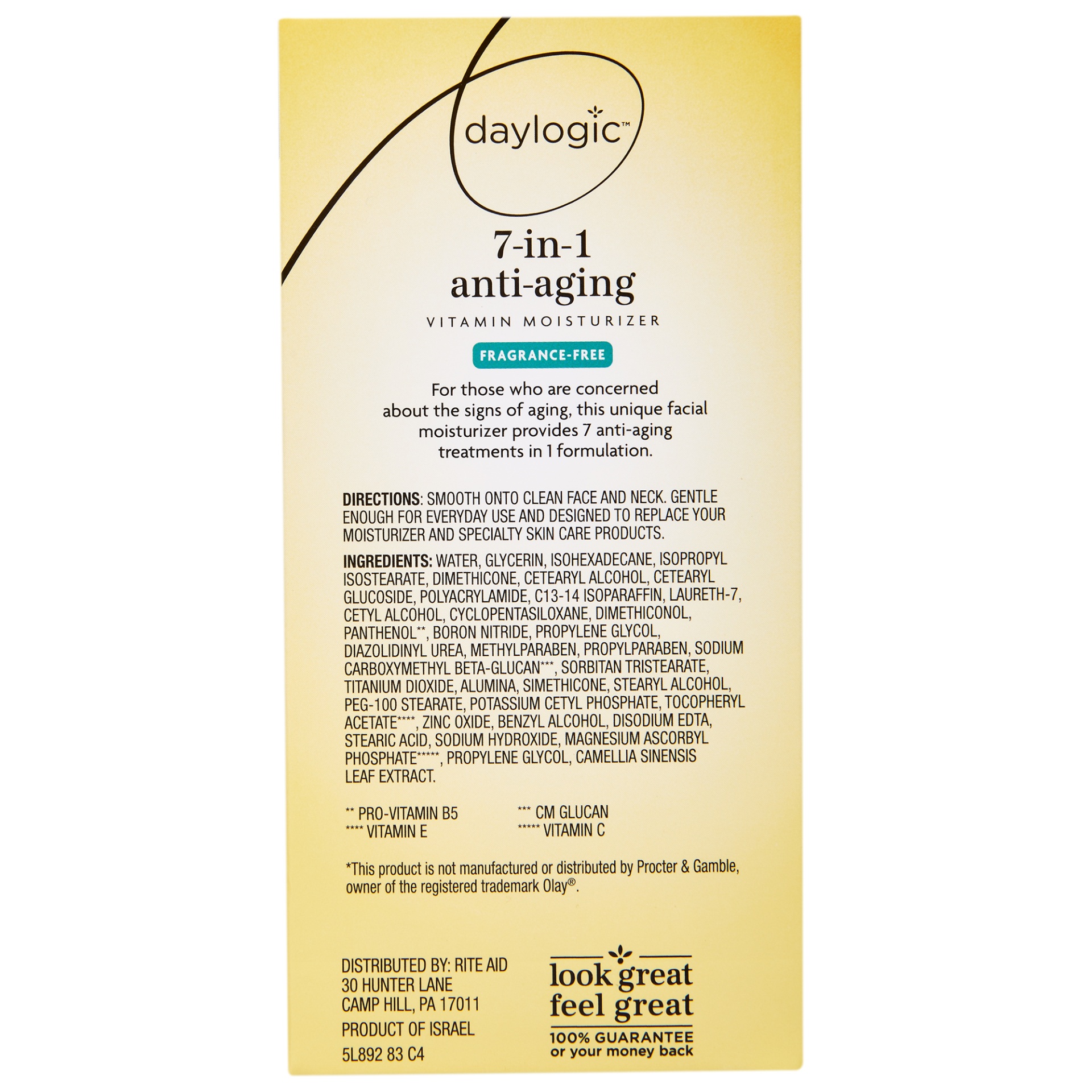 slide 2 of 5, Daylogic 7-in-1 Anti-Aging Vitamin Moisturizer, 1.7 oz