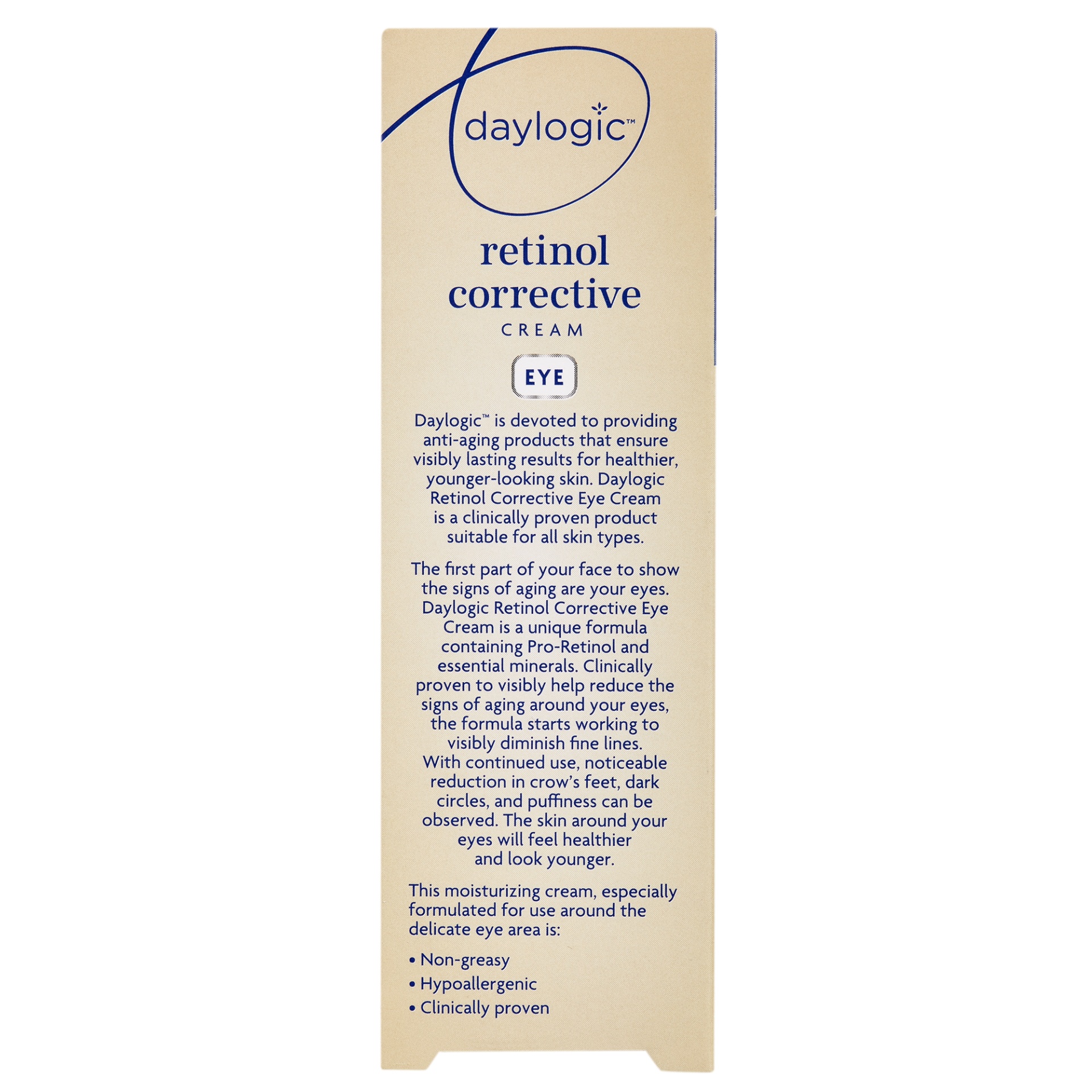 slide 2 of 4, Daylogic Retinol Corrective Eye Cream, 0.5 oz