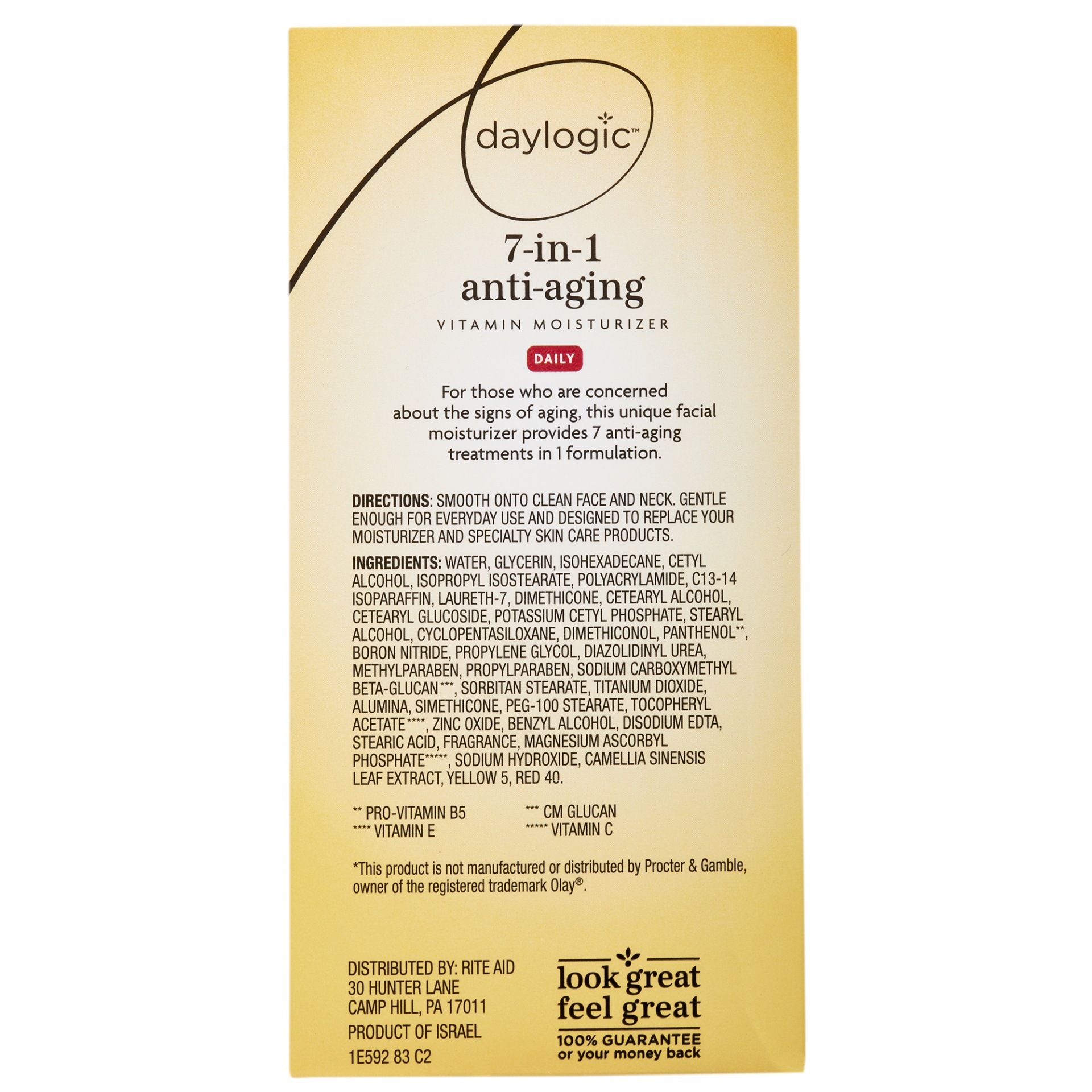 slide 4 of 5, Daylogic 7-in-1 Anti-Aging Vitamin Moisturizer, 1.7 fl oz