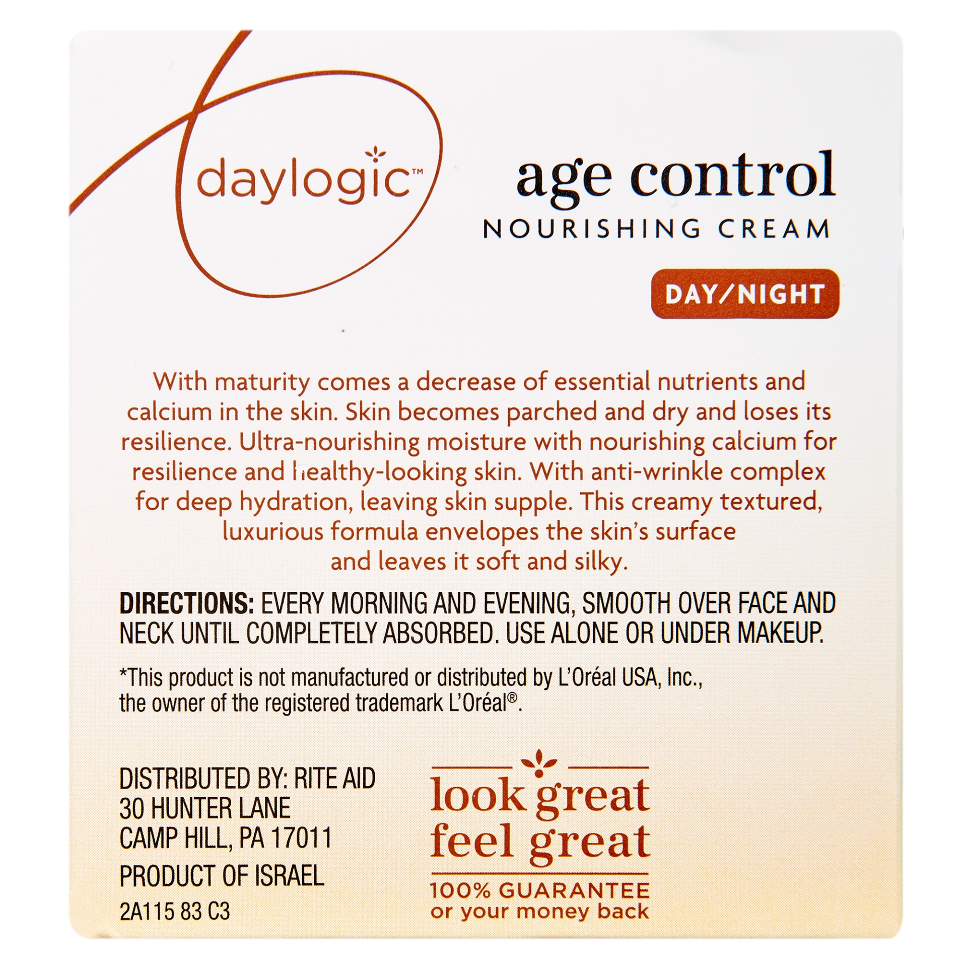 slide 3 of 5, Daylogic Age Control Nourishing Cream, 1.7 oz