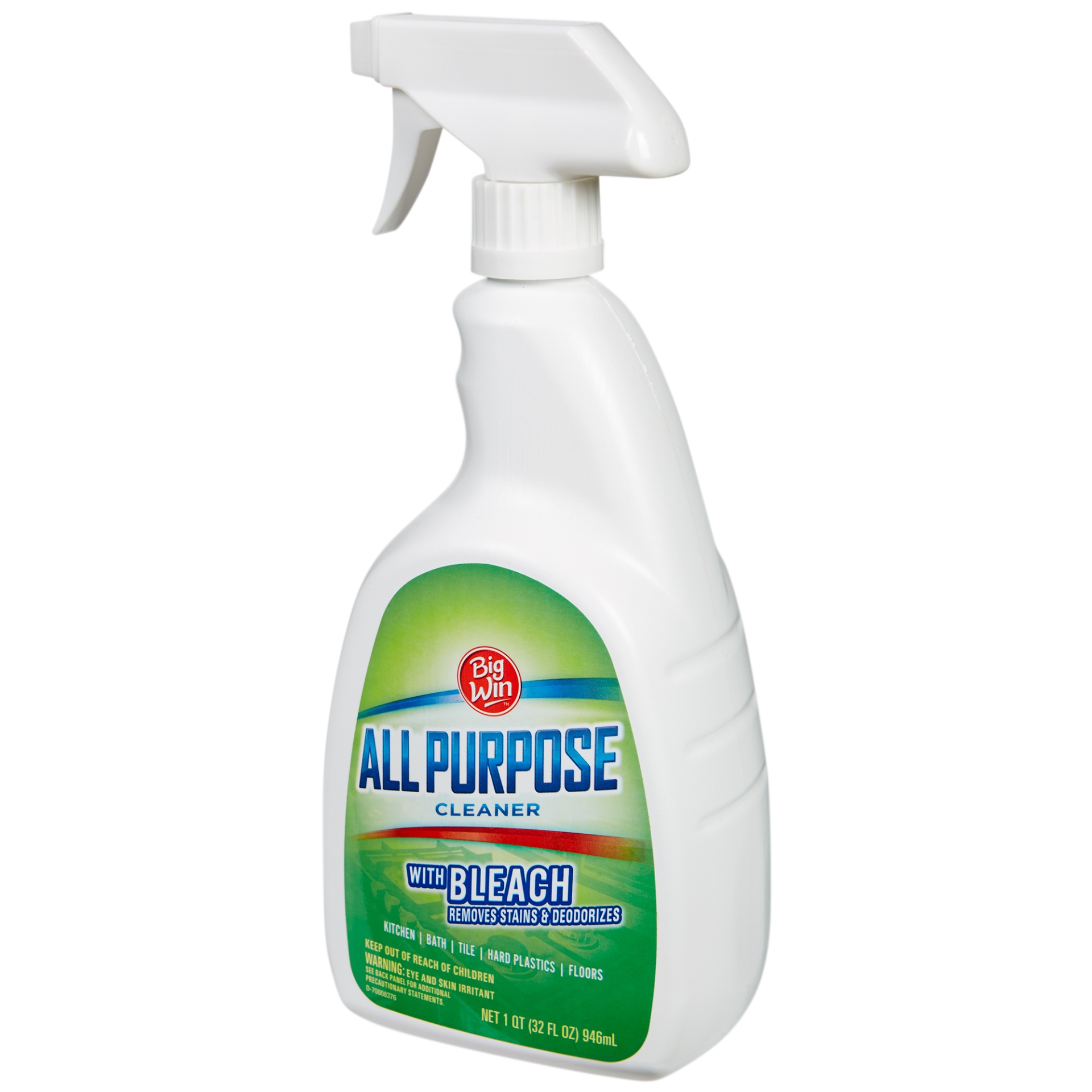 slide 3 of 3, Big Win All Purpose Cleaner with Bleach, 32 fl oz