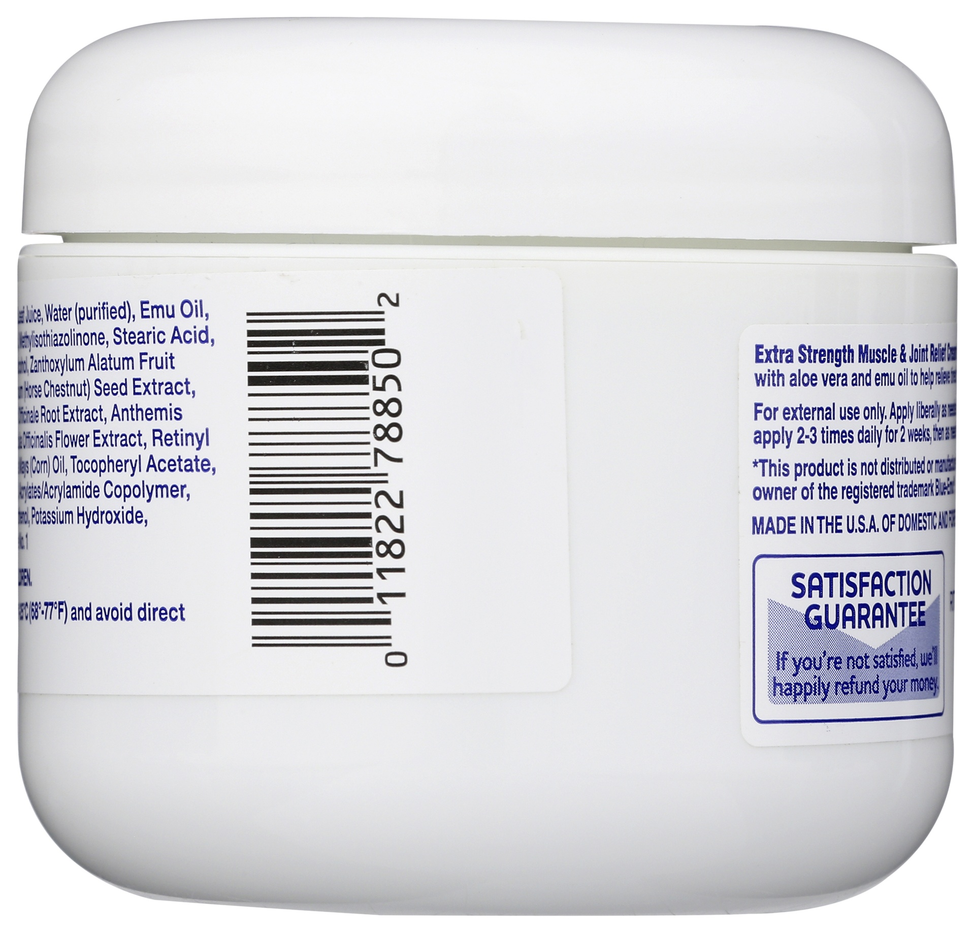 slide 2 of 3, Rite Aid Emu Muscle and Joint Relief Topical Cream, 4 oz