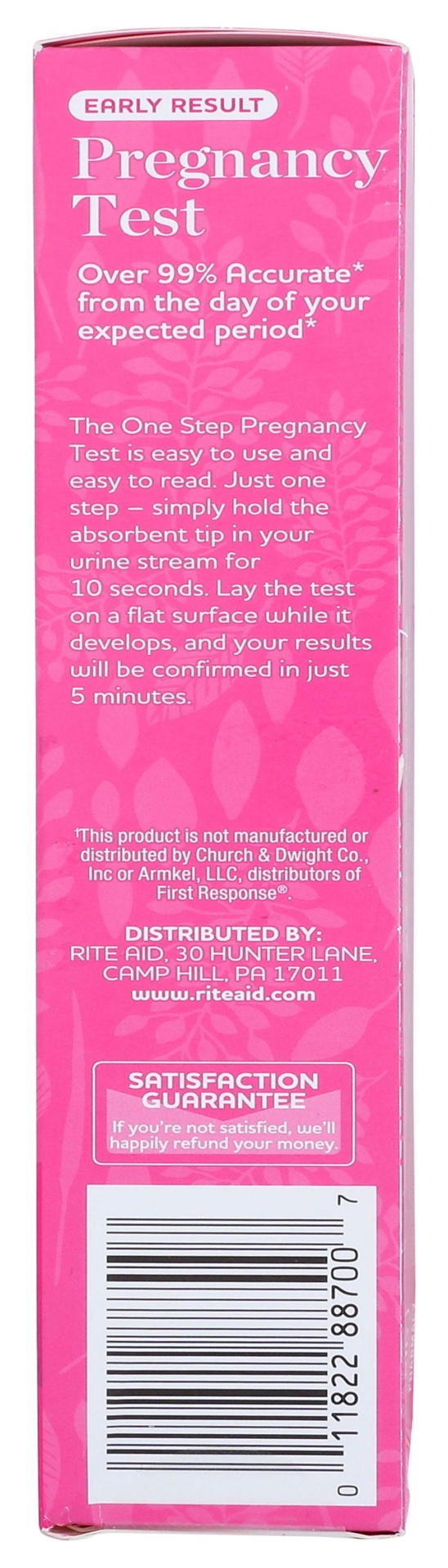 slide 3 of 3, Rite Aid Early Result Pregnancy Test, 2 ct
