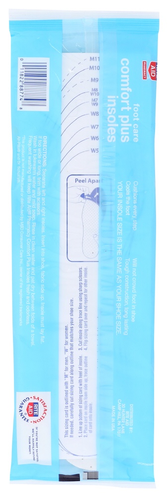 slide 2 of 2, Rite Aid Insole for Women, One Size, 1 ct