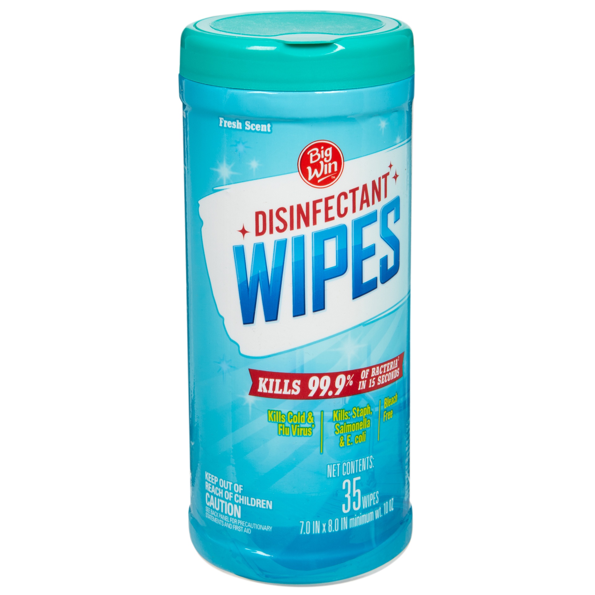 slide 3 of 3, Big Win Disinfectant Wipes, 35 ct