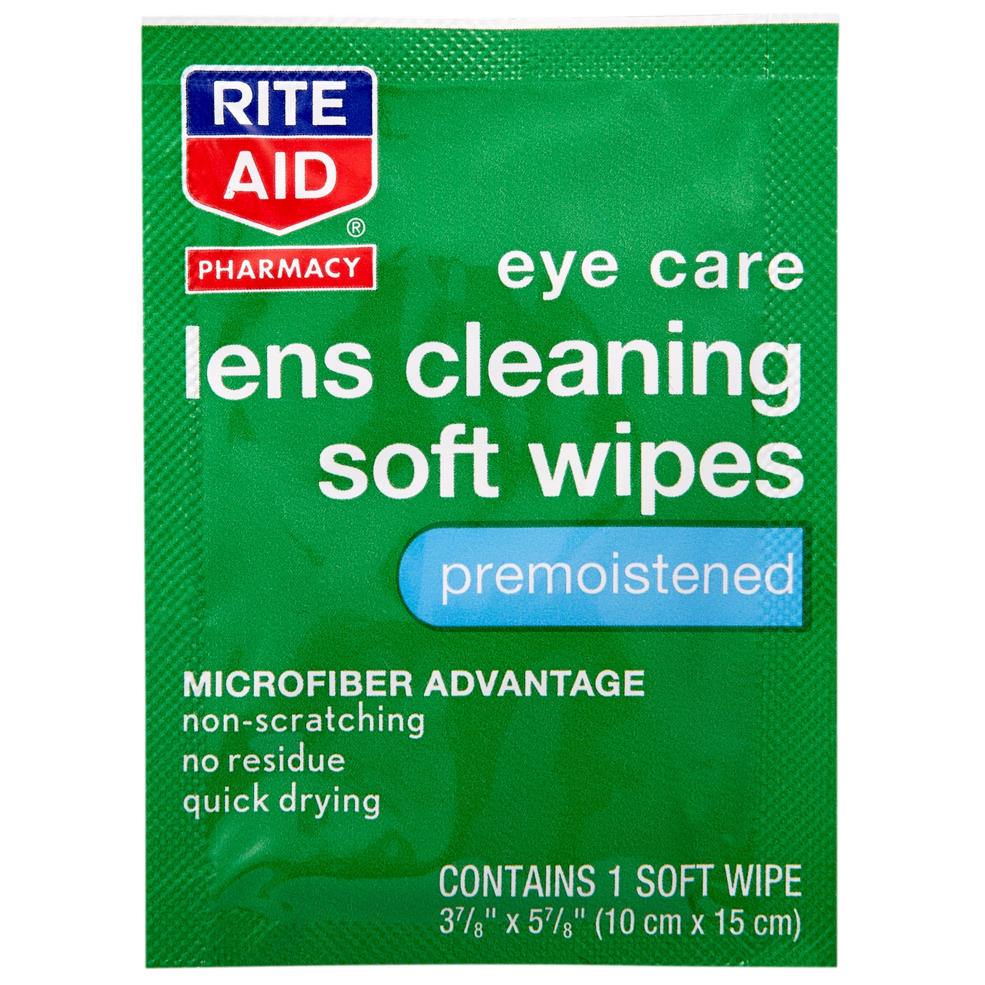 slide 3 of 3, Rite Aid Soft Lens Cleaning Wipe Packets, 80 ct