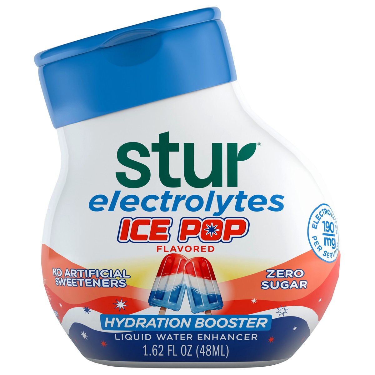 slide 1 of 12, Stur Liquid Water Enhancer Ice Pop 1.62 Ounce, 1.62 oz
