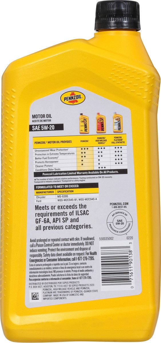 slide 5 of 11, Pennzoil Null, 32 oz