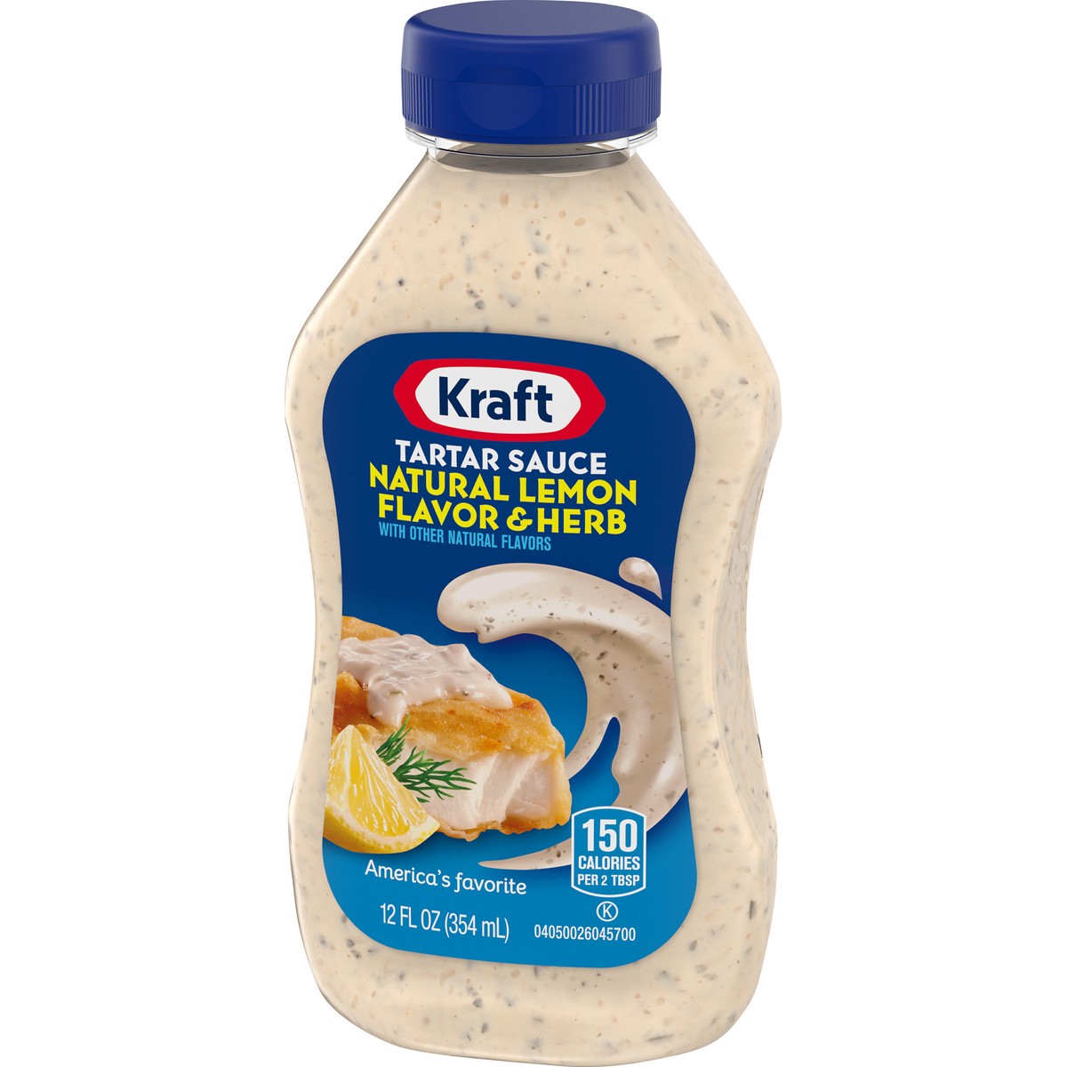 slide 3 of 9, Kraft Tartar Sauce with Natural Lemon Flavor & Herb, 12 fl oz Bottle, 