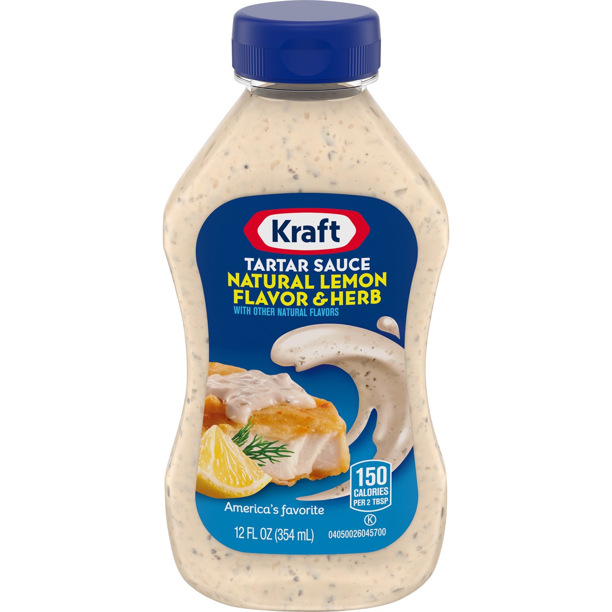 slide 1 of 9, Kraft Tartar Sauce with Natural Lemon Flavor & Herb, 12 fl oz Bottle, 