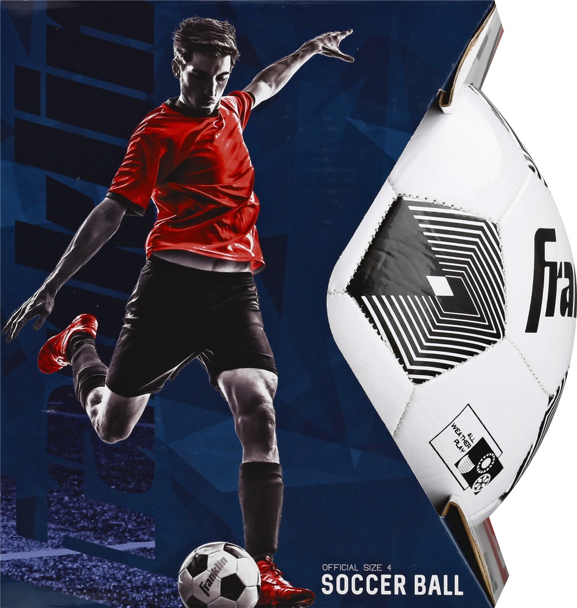 slide 5 of 11, Franklin Official Size 4 Soccer Ball 1 ea, 1 ct