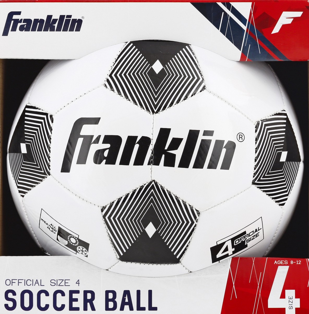 slide 10 of 11, Franklin Official Size 4 Soccer Ball 1 ea, 1 ct