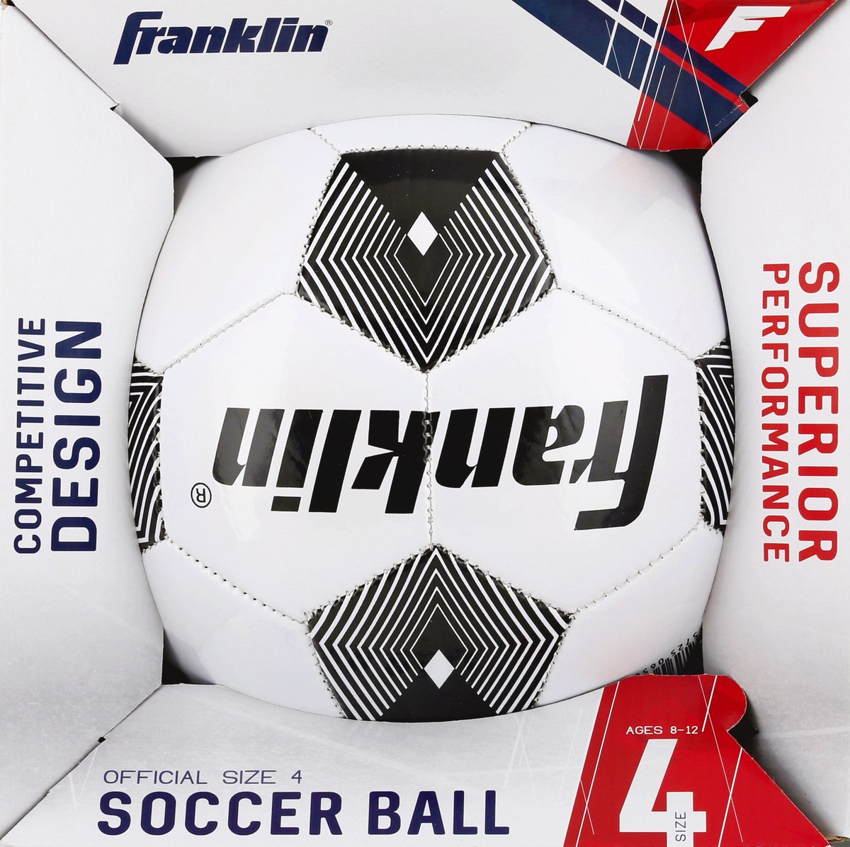 slide 2 of 11, Franklin Official Size 4 Soccer Ball 1 ea, 1 ct