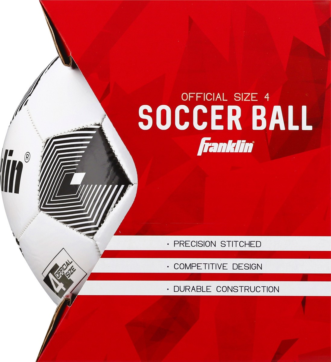 slide 9 of 11, Franklin Official Size 4 Soccer Ball 1 ea, 1 ct