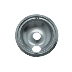 RangeKleen Range Kleen GE/Hotpoint Drip Bowl Chrome, Small, 6 inch