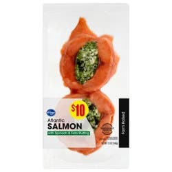 Kroger® Spinach & Feta Cheese Stuffed Atlantic Salmon Portions