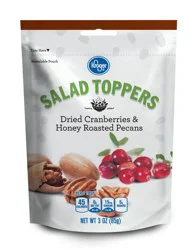 Kroger Dried Cranberry & Honey Roasted Pecan Salad Toppers