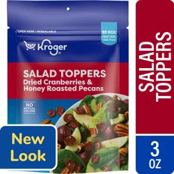 Kroger Dried Cranberry & Honey Roasted Pecan Salad Toppers