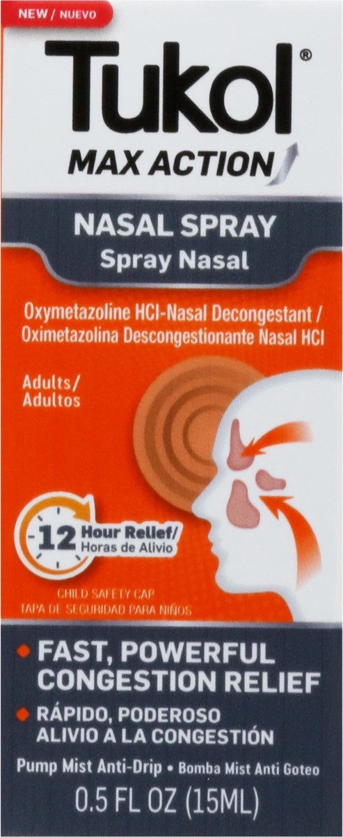 slide 3 of 13, Tukol Max Action Nasal Spray, 0.5 oz