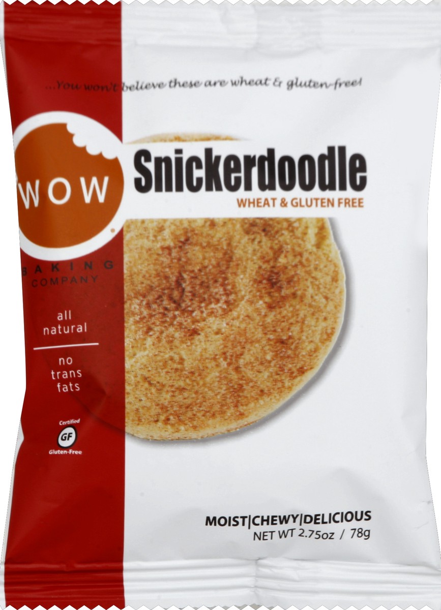 slide 1 of 5, Wow Baking Snickerdoodle Cookie, 2.75 oz