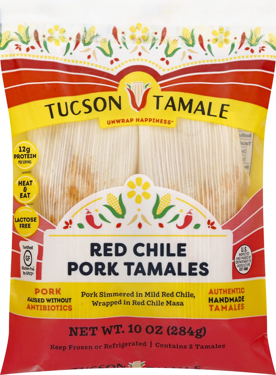 slide 8 of 13, Tuscan Tamale Red Chile Pork Tamales 2 ea, 2 ct