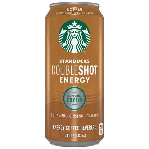 slide 1 of 1, Starbucks Double Shot Caramel, 15 oz