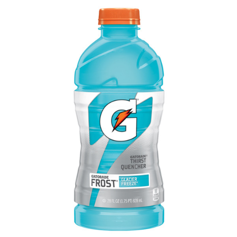 slide 1 of 1, Gatorade Frost Glacier Freeze, 28 oz