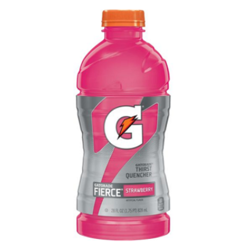 slide 1 of 1, Gatorade Fierce Strawberry, 28 oz