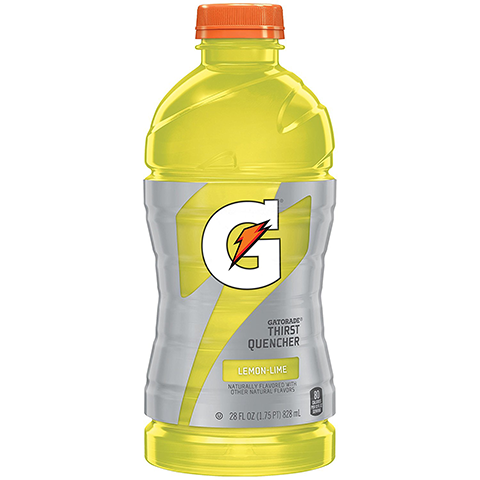 slide 1 of 1, Gatorade Lemon Lime, 28 oz