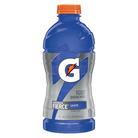 slide 1 of 1, Gatorade Fierce Grape, 28 oz