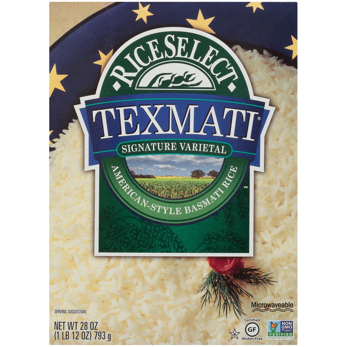 slide 12 of 14, RiceSelect Texmati White Rice, 28oz Carton, 28 oz