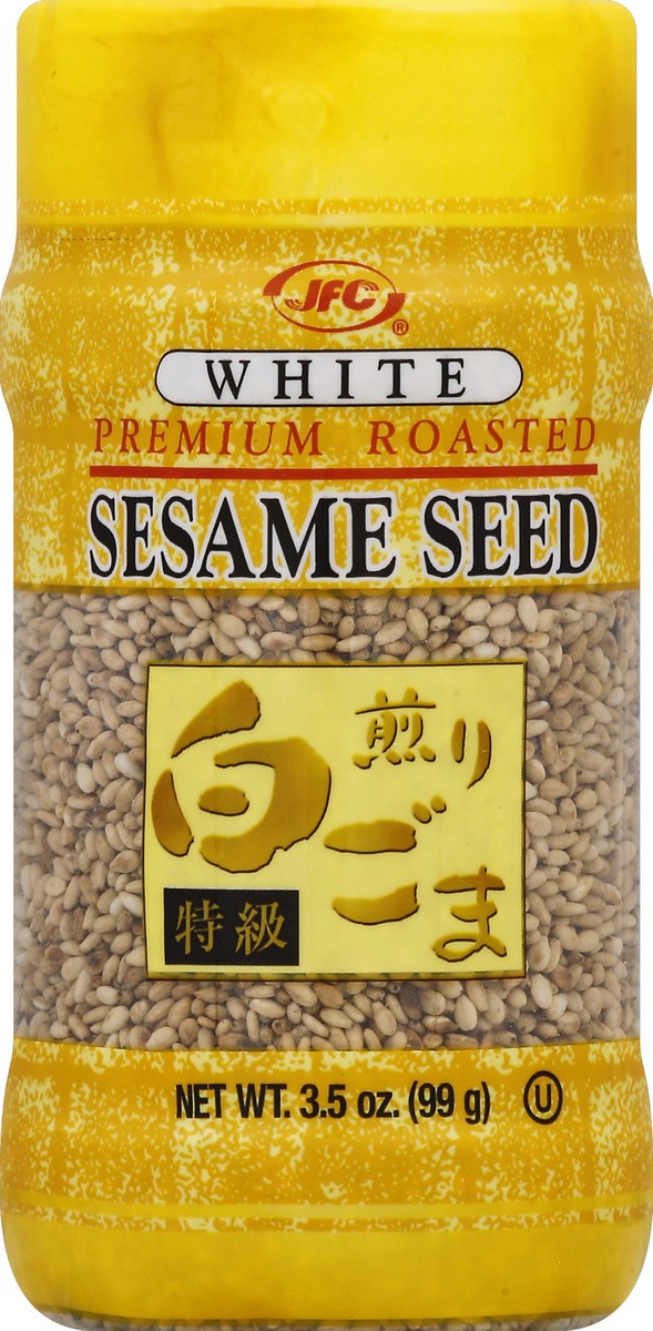 slide 2 of 2, JFC Roasted White Sesame Seeds, 3.5 oz