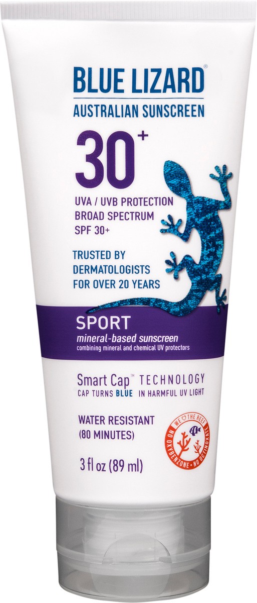 slide 4 of 10, Blue Lizard Sport Sunscreen, 3 oz