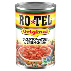 Rotel Diced Original Tomatoes & Green Chilies 10 oz