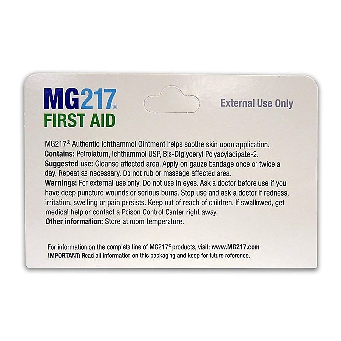 slide 2 of 2, MG217 First Aid Ichthammol Ointment, 1 oz