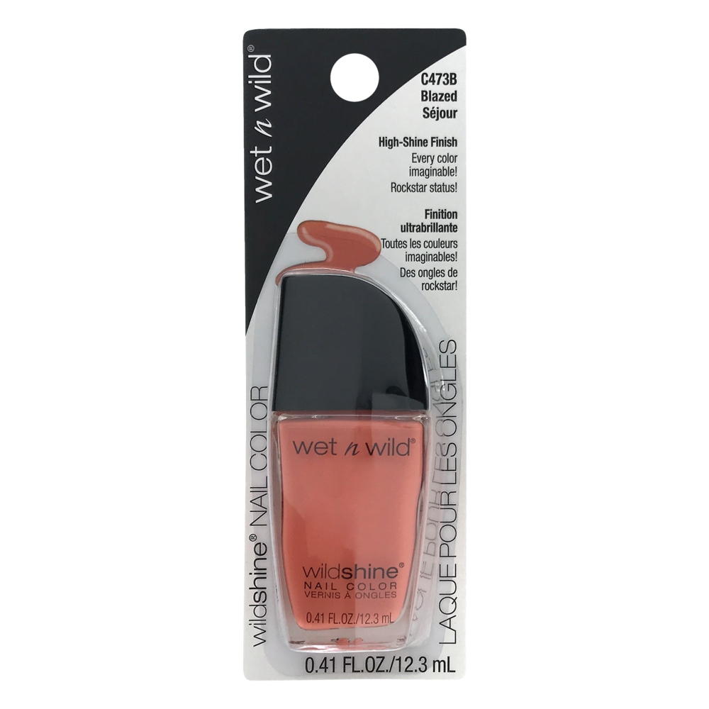 slide 1 of 1, wet n wild Nail Clear Blazed, 1 ct