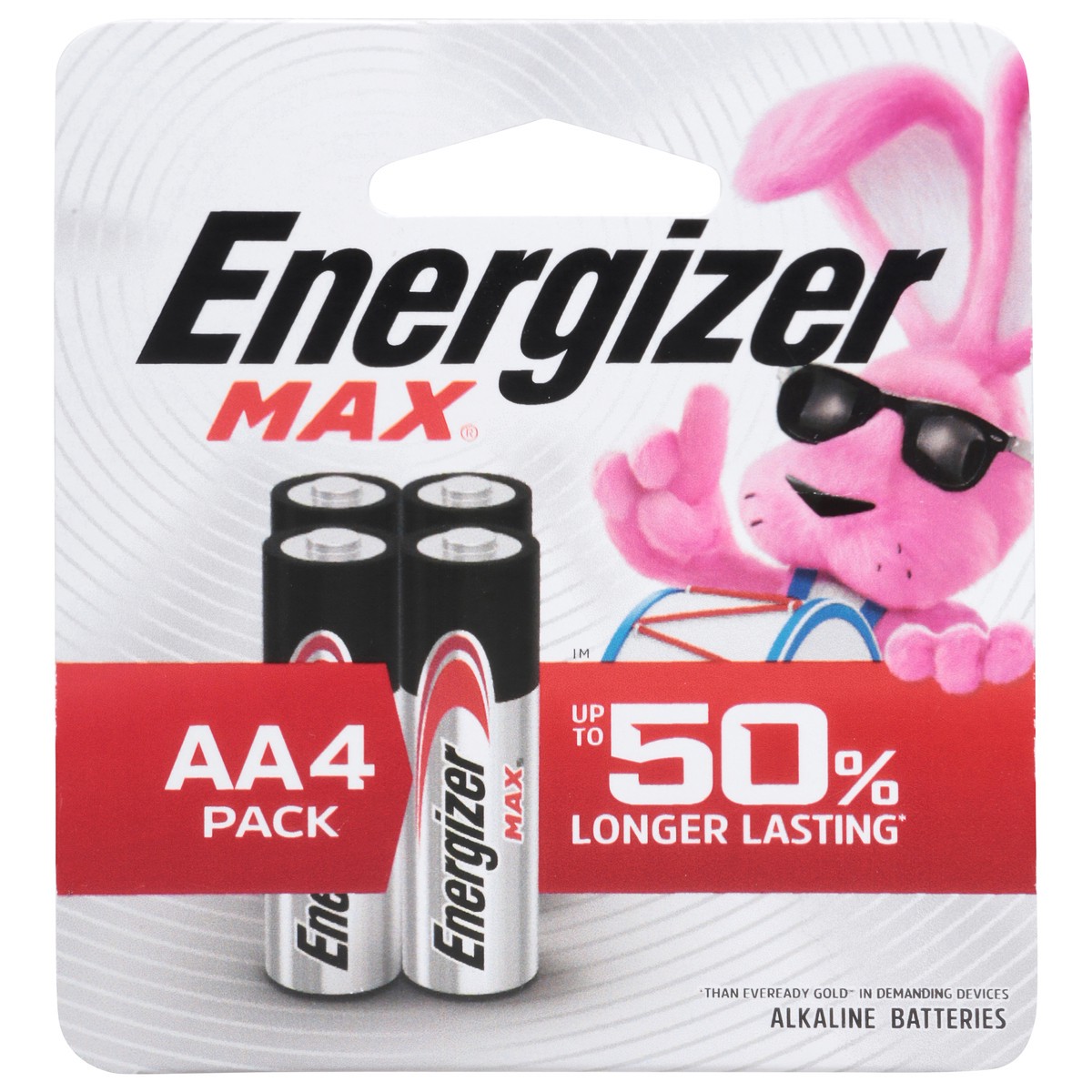 slide 1 of 6, Energizer Max AA Alkaline Batteries 4 Each, 4 ct