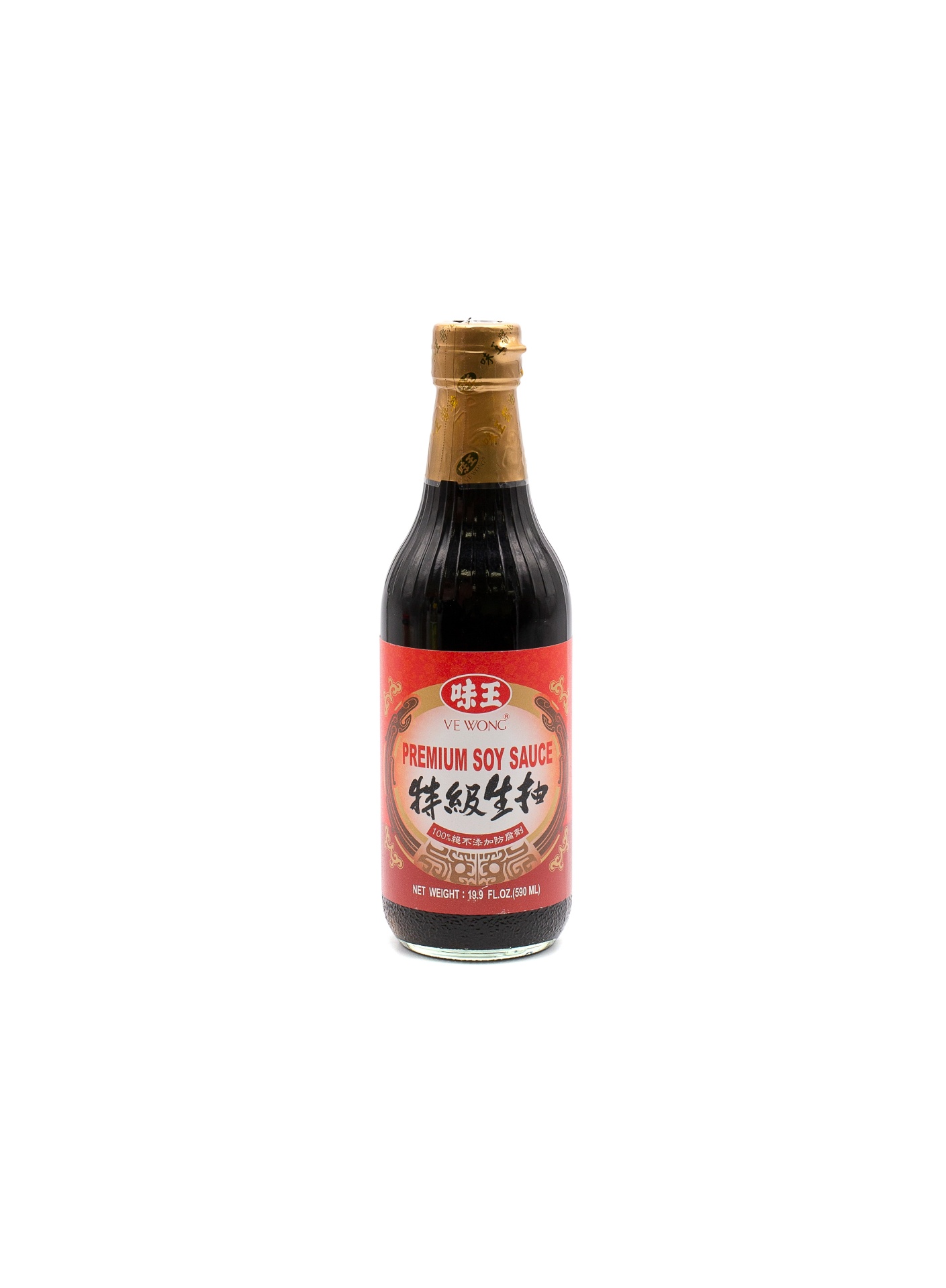 slide 1 of 1, Ve Wong Premium Soy Sauce, 590 ml