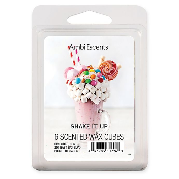 slide 1 of 1, AmbiEscents Shake It Up Scented Wax Cubes, 6 ct