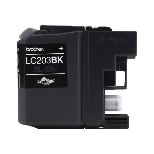 slide 4 of 4, Brother High-Yield Ink Cartridge, Black, Lc203Bks, 1 ct