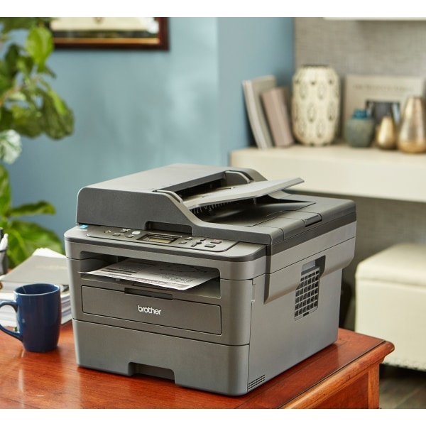 slide 4 of 10, Brother Dcp-L2550Dw Wireless Laser All-In-One Monochrome Printer, 1 ct