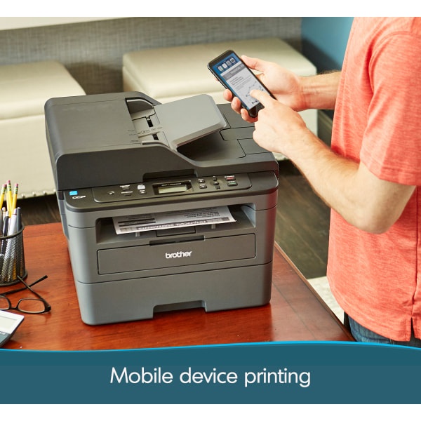 slide 7 of 10, Brother Dcp-L2550Dw Wireless Laser All-In-One Monochrome Printer, 1 ct