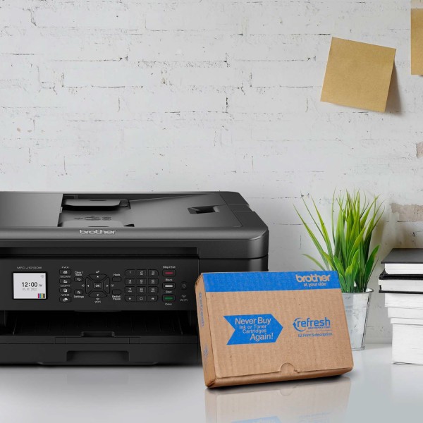 Brother Mfc J1010dw Wireless Color Inkjet All In One Printer With Refresh Ez Print Eligibility 1 5665