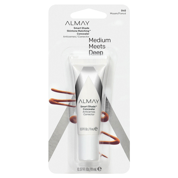 slide 1 of 1, Almay Smart Shade Concealer, Medium Meets Deep, 11 ml