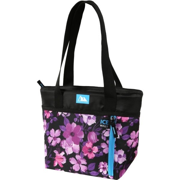 slide 1 of 5, Arctic Zone Ice Walls Torie Tote Lunch Bag, 9-1/2&Rdquo;H X 6&Rdquo;W X 12&Rdquo;D, Floral, 1 ct