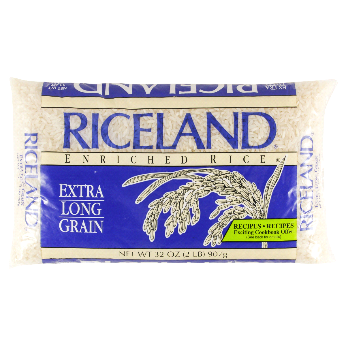 slide 1 of 2, Riceland Extra Long Grain White Rice, 2 lb